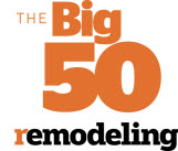 The Big 50 home remodeling logo